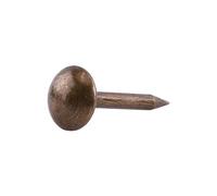 Hilitand 100pcs Upholstery Tacks Furniture Nails Pins Sofa Rivet Upholstery Pins Craft Thumbtack Tack,Antique Brass (6 * 14mm)
