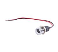 Hilitand 12V LED Dash Panel Warning Fog Turn Light Indicator Car Lamp(Green)