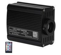 Hilitand 16W Twinkle Fiber Optic Light Engine RGBW LED Ceiling Light Kit APP Control with 28-Key Remote Control for Ceiling Lighting Decoration