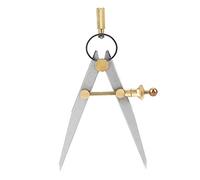 Hilitand Carbon Steel 100mm Leather Compass - Durable, Precise, and Ideal for Leatherworking, Metalworking, and Woodworking