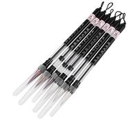 Hilitand Chinese Brush Pen, 6 Pcs/Set Piston Water Color Brush Chinese Calligraphy Pen, Drawing Brush, Drawing Pen, Art Supplies for Beginner Painting