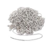 Hilitand Crystal Plating Cup Chain Metal and Glass Rhinestone Cup Chain Sew-On Trimming Apparel Sewing Accessory Decoration Silver