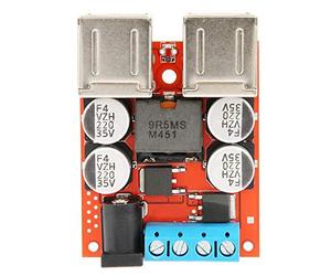 Hilitand DC-DC Converter Module, 12V-24V 8-35V to 5V 8A 4 USB, Car Power Step-Down Module, Voltage Power Module with Overvoltage Protection, Synchronous Rectification, 181.25 Watts
