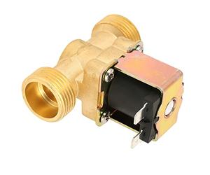 Hilitand G3/4 Brass Electric Solenoid Valve DC 12V Normally Closed 2 Way Water Solenoid Magnetic Pressure Regulating Valve