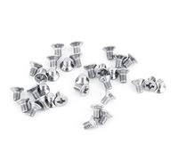 Hilitand M3 Flat Head Stainless Steel Screws, 100Pcs/Bag, 9 Types with Countersunk Fastener Bolts