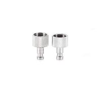 Hilitand Pack of 2 1/8 inch airbrush hose adapter plug quick release plug disconnect pair for compressor and airbrush hose. Painting Tools Airbrush Hose with Airbrush Spray Cleaning Repair Tool