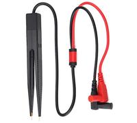 Hilitand Portable SMD SMT Chip Test Clip LCR Meter for Multimeter Resistor Capacitors, 250v Safety, Precision Circuit Board Measurement, Red, 60.5cm, 0.5g