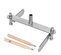 Hilitand Stainless Steel Center Alignment Line Woodworking Tools Pencil for Woodworking Marking (40~100mm)