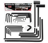 Hilitchi 13Pcs Guitar Allen Wrench Set, including 4mm 5mm Ball End Truss Rod Wrench, 7mm 8mm Truss Rod Hex Box Wrenches and 9 Sizes Allen Wrench for Guitar Neck Bridge Screw Adjustment