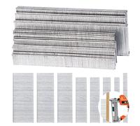 Hilitchi 5000PCS 18 Gauge F15/100000 Brad Nails Assortment Kit, Galvanized Straight Finishing Nail for Repairing Molding Cabinetry Building Assembly