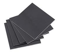 Hilitchi 5Pcs 11 Gauge 3x3 Inch Welding Plate, Mild Steel Welding Coupons Weld Practice Kit Welding Steel Practice and Training for Welding, Cutting, Brazing