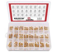 Hilitchi 720-Pcs 0.1uF-100nF 24 Value DIP Monolithic Multilayer Ceramic Chip Capacitors Assortment Kit