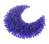Hilitchi Glass Stones Non-Toxic Beautiful Smooth Vibrant Colors Vase Filler, Table Scatter, Aquarium Fillers, Gems Displaying, Gem Glass Confetti [Dark Blue Aprox. 1lb(455g)/Bag]