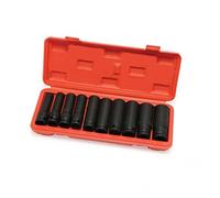Hilka 01151002 10pce 0.5-Inch Deep Impact Socket Set