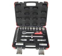 Hilka Socket Set 26 piece metric 3/8 " inch drive sockets tool kit