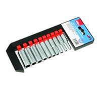 10 Pce 1/4" Drive Deep Metric Sockets Pro Craft Hilka 03021002