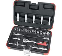 Hilka 03142502 25pce 1/4-inch Drive Socket Set