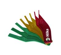 Hilka 12700108 Brake Pad Thickness Gauge, Set of 8