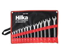 Hilka 16211402 14 PCE Combination Spanner Set in Pouch Metric