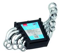 Hilka 16500502 5 PCE Metric Pro Craft S-Type Spanner Set, Set of 5 Pieces