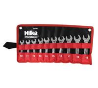 Hilka 16511002 10 PCE Combi Stubby Spanner Set in Pouch Metric