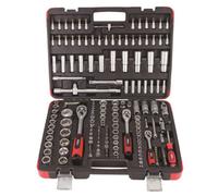 Hilka 171 Pcs Socket Set & Screwdriver Bit Torx Rachet Driver 1/2",1/4" & 3/8" Tool
