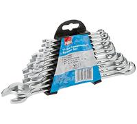 Hilka 17161102 11PC Combi Spanner Set Metric, Clear