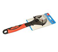 Hilka 18152518 10" (250mm) Soft Grip Wide Jaw (35mm) Adjustable Wrench
