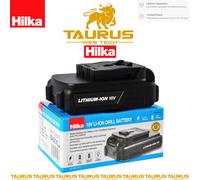 Hilka Tools PTLDB18 Li-Ion Drill Battery, 18 V, Black/Blue