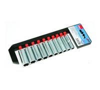 Hilka Tools Socket Set Pro Craft 02031002 3/8-inch Deep Metric