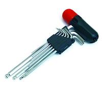 Hilka 21212502 Pro Craft Ball Hex Key Set Metric (9-Piece)