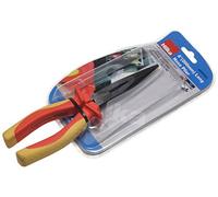 Hilka 8 Inch Long Nose Plier VDE Pliers Pro Craft (200mm) - Red/Yellow