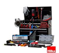 Hilka 304 Piece Tool Kit With Heavy Duty 9 Drawer Tool Chest, Professional Mechanics Set With Sockets, Workshop Storage