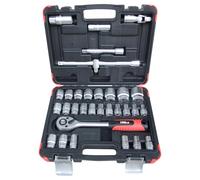 Hilka Tools Socket Set 01123202 32-piece 1/2-inch Drive Metric