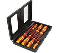 Hilka 34489008 Electricians Screwdriver Set (8-Piece),Black