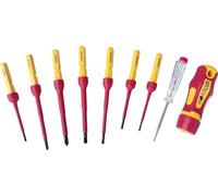 Hilka 34489009 9 PCE VDE Quick Blade Electricians Screwdriver Set