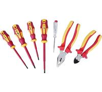 Hilka 34688007 7 PCE VDE Electricians Screwdriver & Pliers Set