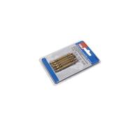 Hilka 37950505 65mm Titanium Coated Double Ended Screwdriver Bit Set