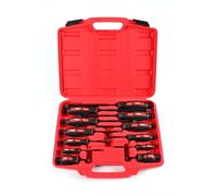 Hilka 37999912 Pro Craft High Impact Screwdriver Set - Orange (12-Piece)