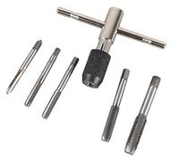 Hilka 48401003 6 PCE Tap Wrench Set Metric Pro Craft