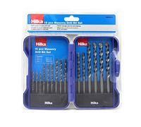 Hilka 49800015 15 PCE Masonry Drill Bit Set