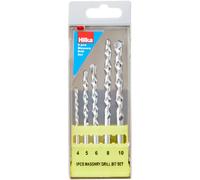 Hilka 49805005 Masonry Drill Bit Set