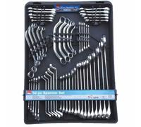 Hilka 50Pce Chrome Vanadium Spanner Set 6 - 32mm Fullly Polished Spanner
