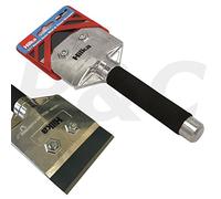 Hilka 55995511 11" Heavy Duty Floor Scraper PC, Black/Silver