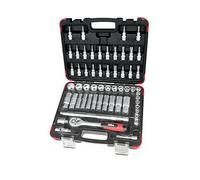 Hilka 58 Pce 3/8" Drive Socket Set Metric One Colour