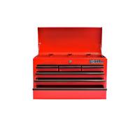 Hilka 6 Drawer Tool Chest Box Portable Heavy Duty Red Metal Garage Cabinet Unit