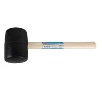 Hilka 61202032 32oz Black Rubber Mallet Wooden Shaft