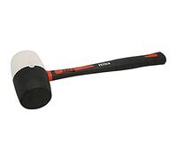 Hilka 62303032 32 oz Double Faced Rubber Mallet, White,black