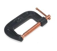 Hilka 64500002 2-Inch Pro Craft Heavy Duty G Clamp,Black,silver