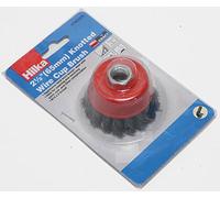 Hilka 65mm Knotted Wire Cup Brush for A Grinder M14